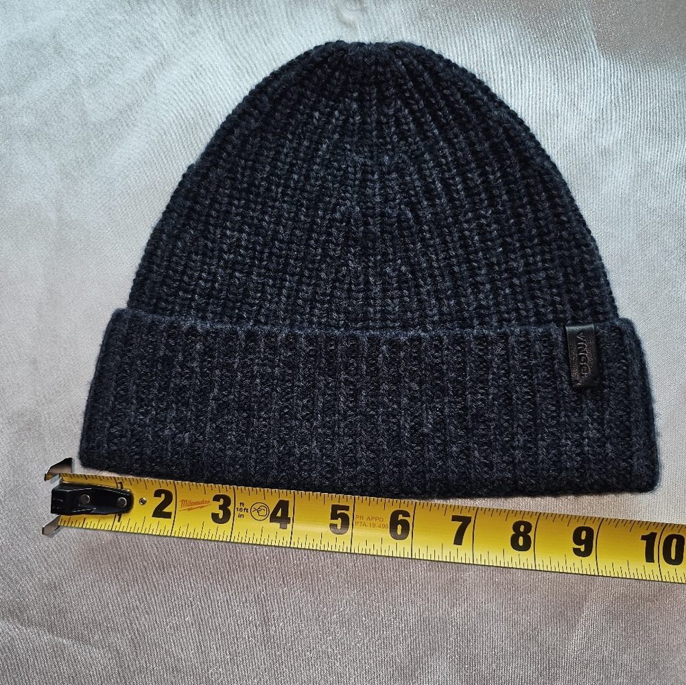 Vince Ribbed Cashmere Beanie - Picture 11 of 12